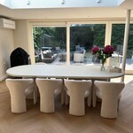 RdeB Tafel of Tafelblad - Betonlook / Beton-ciré - 110cm breed