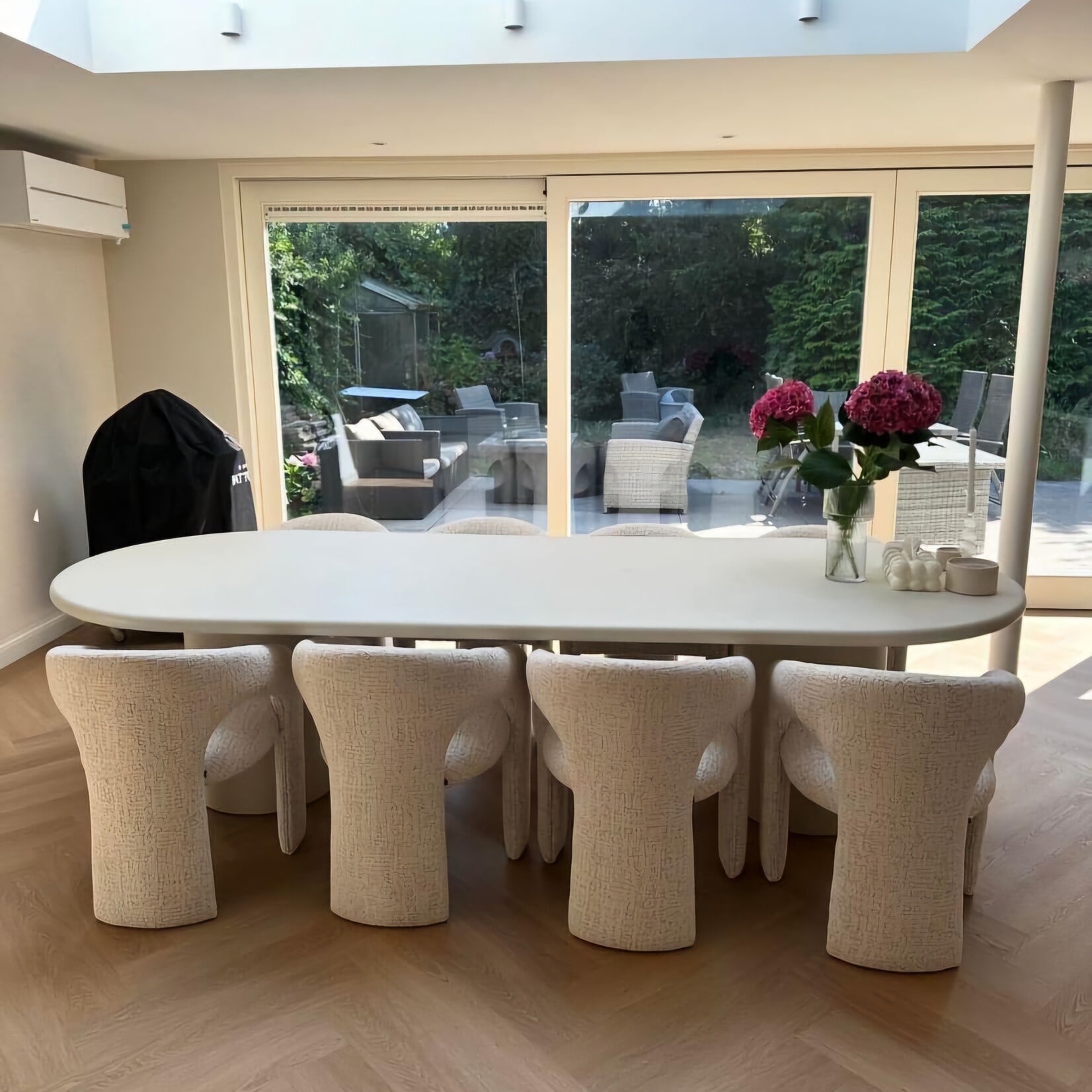 DCR Tafel of Tafelblad Art Betonlook Meubels  110cm breed