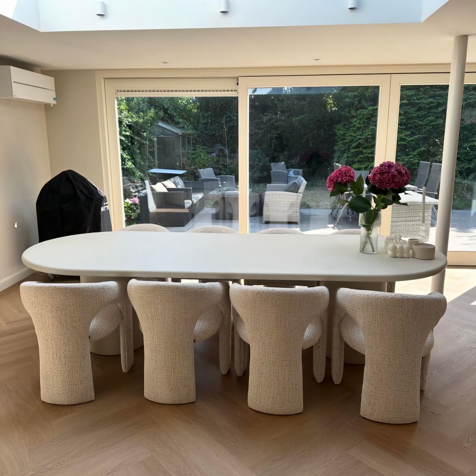 RdeB Tafel of Tafelblad - Betonlook / Beton-ciré - 110cm breed