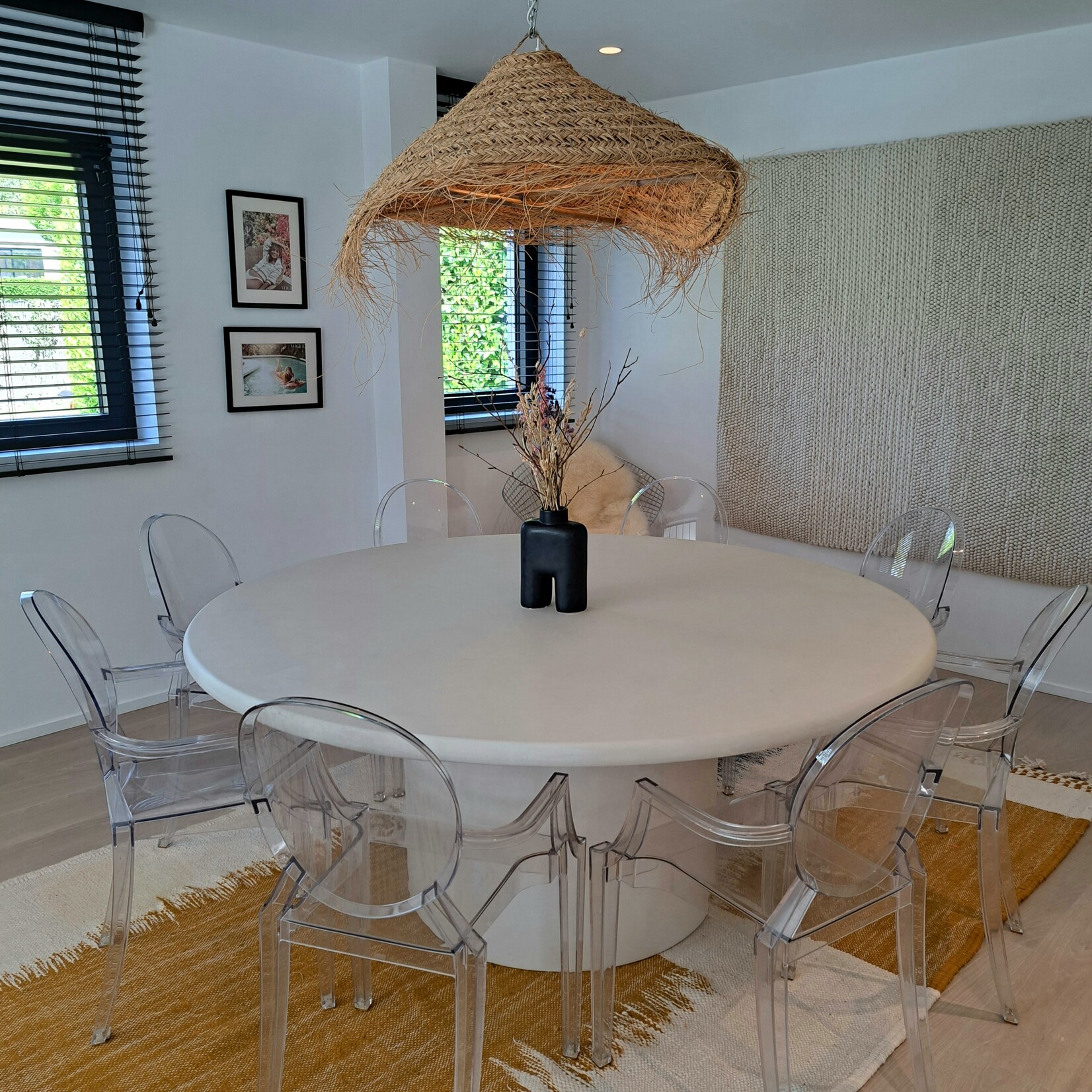RdeB Ronde tafel of Tafelblad - Betonlook Beton-ciré