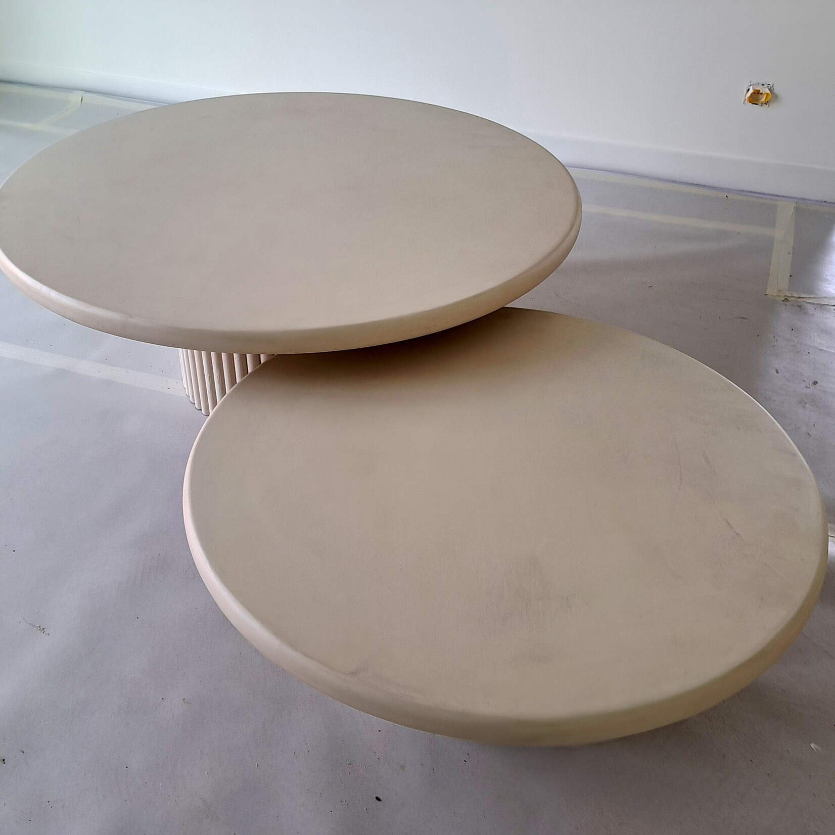 DCR Ronde salontafel of tafelblad Art Betonlook Meubels