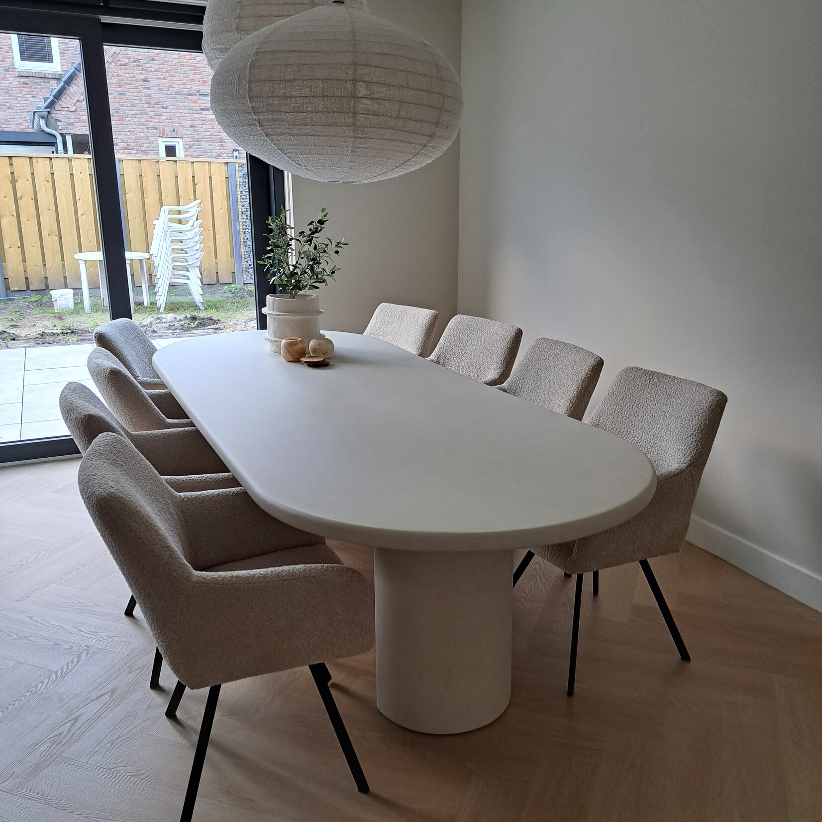 DCR Tafel of Tafelblad Art Betonlook Meubels 70cm breed