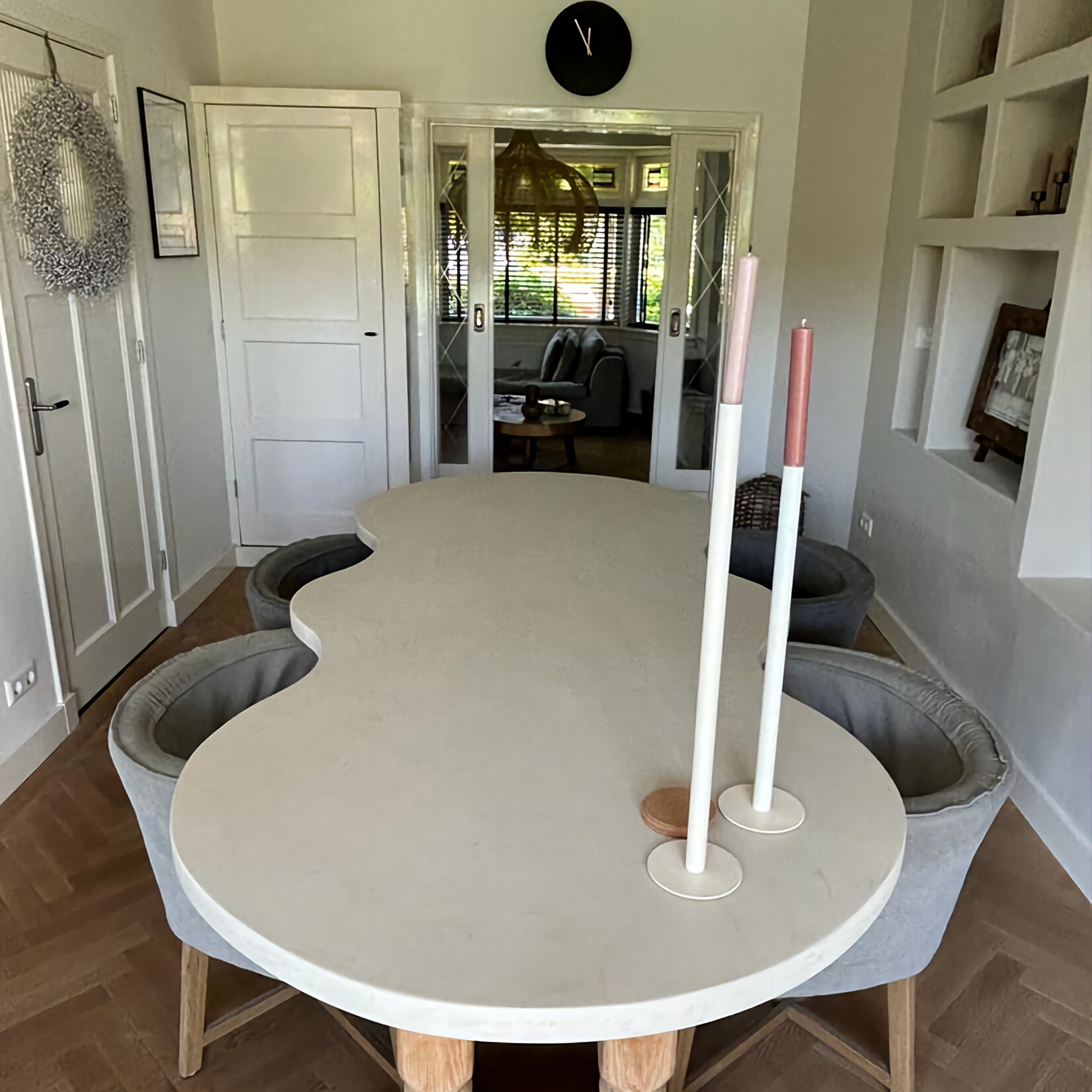 DCR Tafel of Tafelblad Art Betonlook Meubels 70cm breed