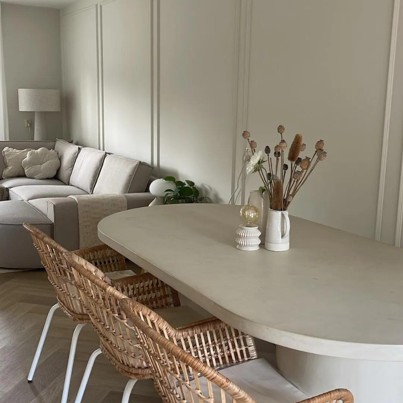 DCR Tafel of Tafelblad Art Betonlook Meubels 80cm breed