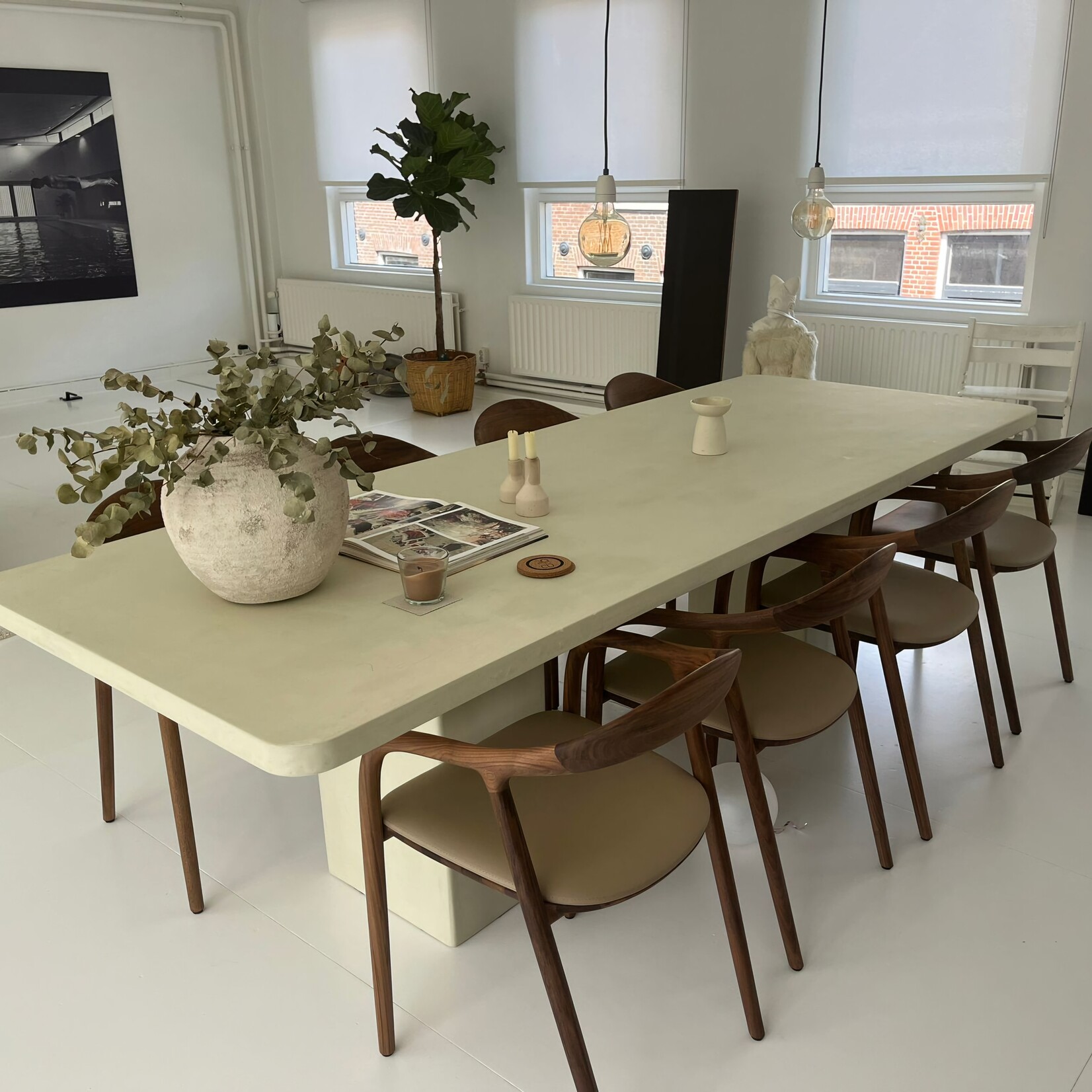 DCR Tafel of Tafelblad Art Betonlook Meubels 80cm breed