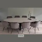 RdeB Tafel of Tafelblad - Betonlook / Beton-ciré - 90cm breed