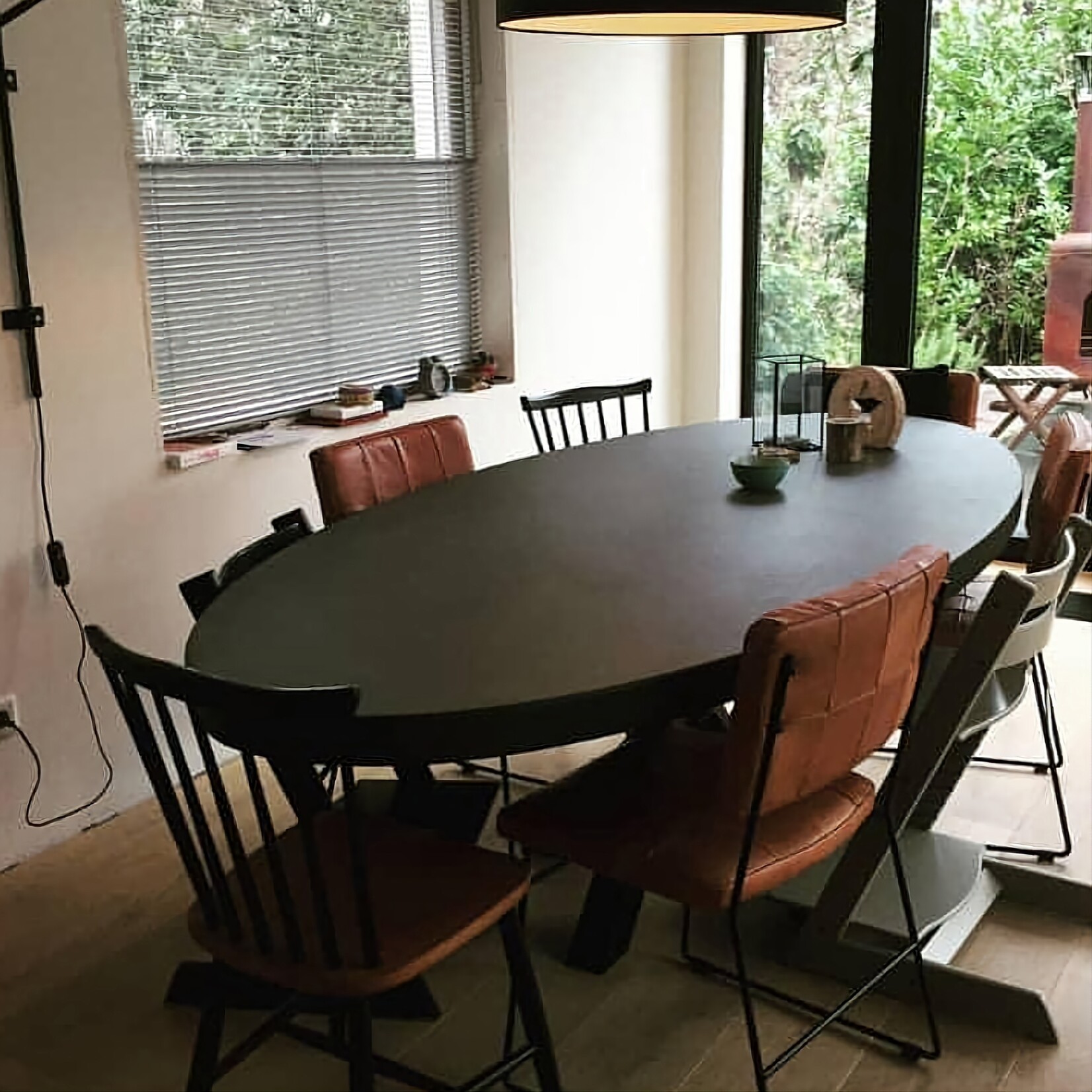 RdeB Tafel of Tafelblad - Betonlook / Beton-ciré - 90cm breed