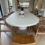 RdeB Tafel of Tafelblad - Betonlook / Beton-ciré - 100cm breed