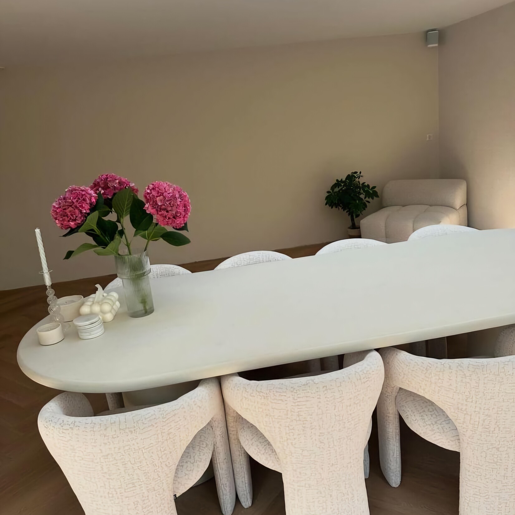 RdeB Tafel of Tafelblad - Betonlook / Beton-ciré - 100cm breed