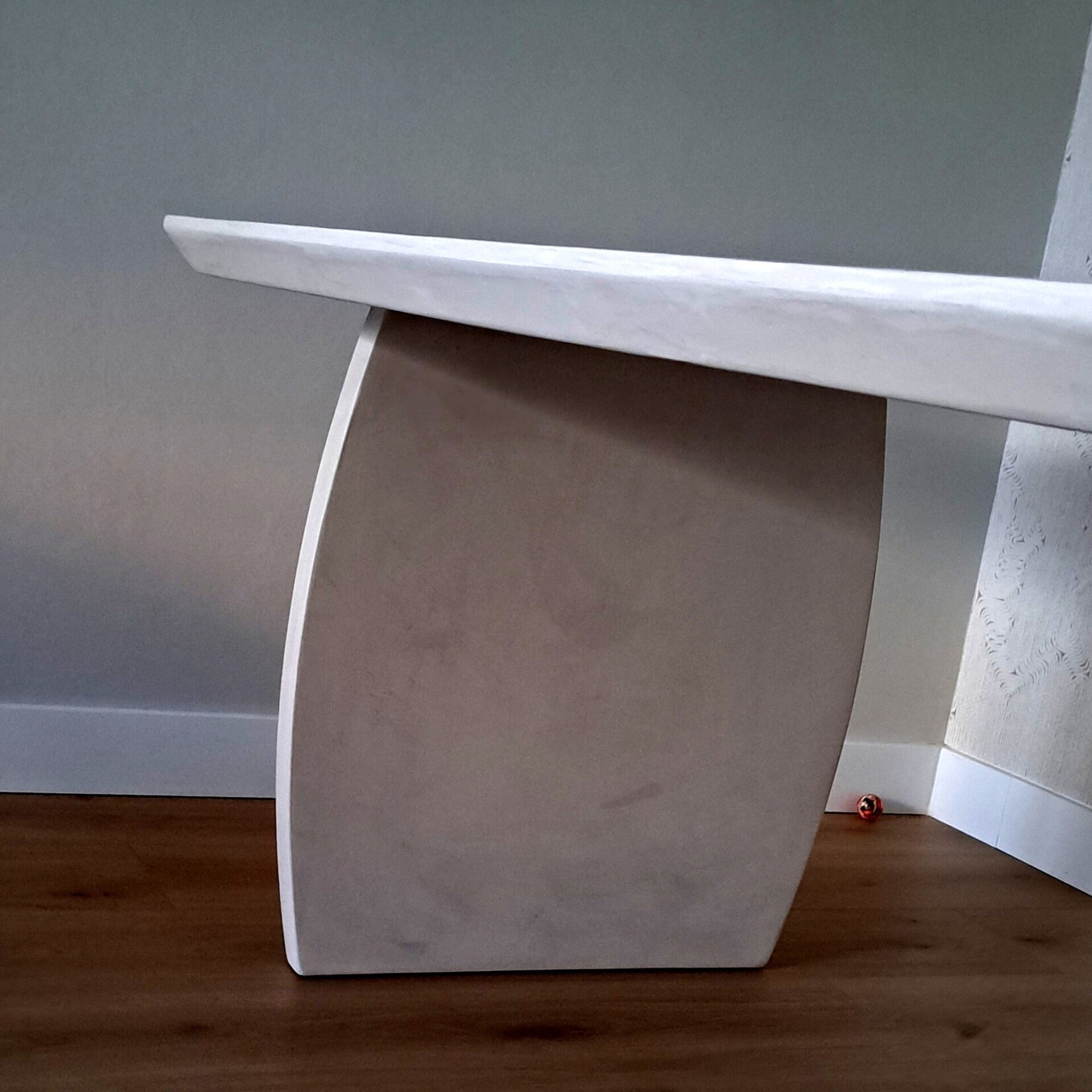 RdeB Tafel of Tafelblad - Betonlook / Beton-ciré - 130cm breed