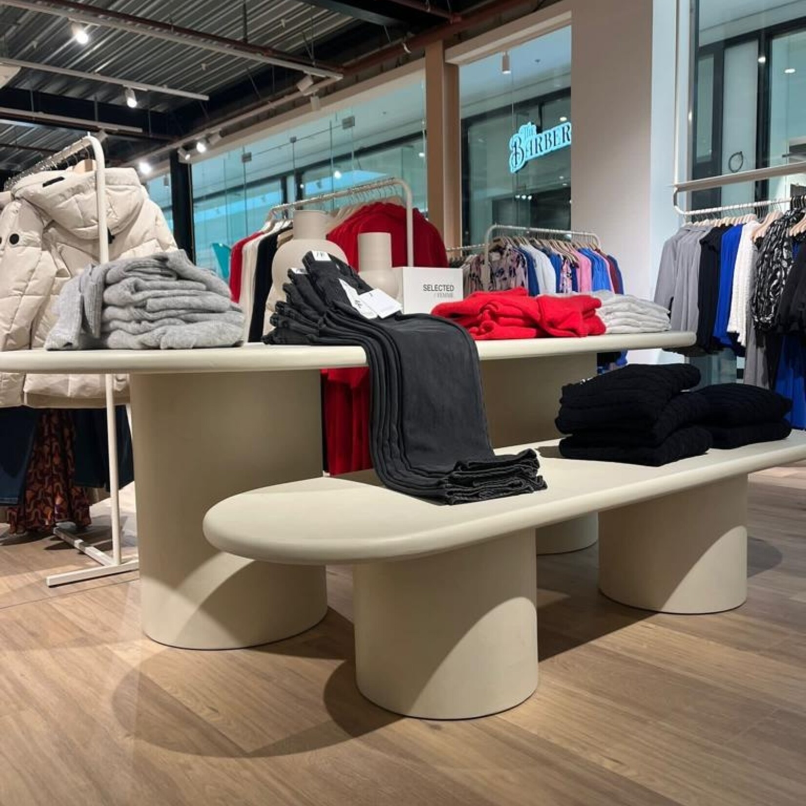DCR Zitbank  of losse zitting Art Betonlook Meubels 60cm breed