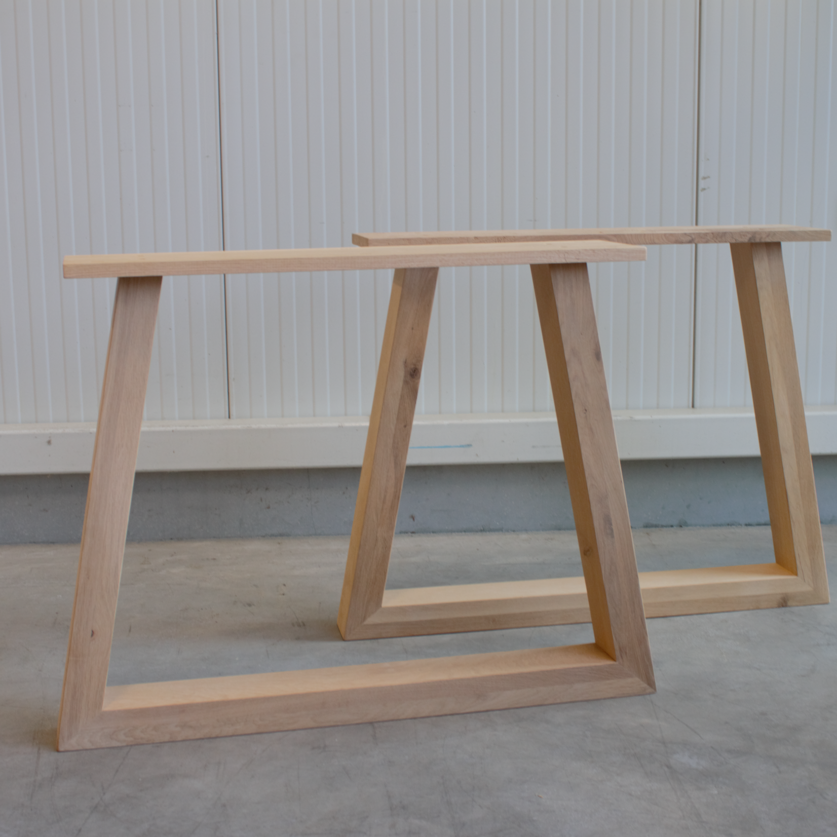Robuust Massief eiken Trapeze-model