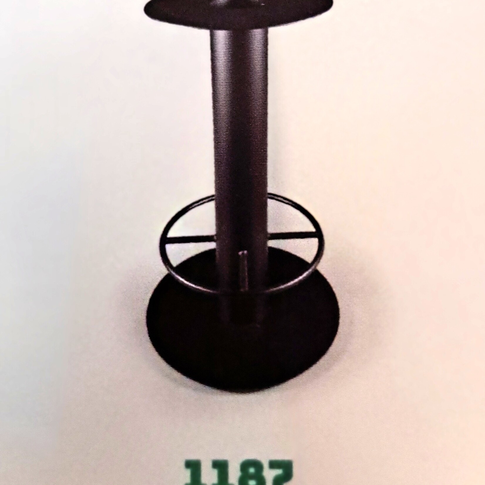 Robuust Bar tafel poten-Zwart gecoat