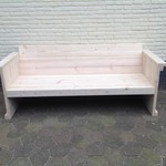 RdeB Tuinbank met 10 cm leuningen, zitting 60 cm diep