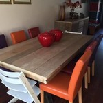RdeB Tafelblad 80 cm breed tot 300 cm lang - Steigerhout