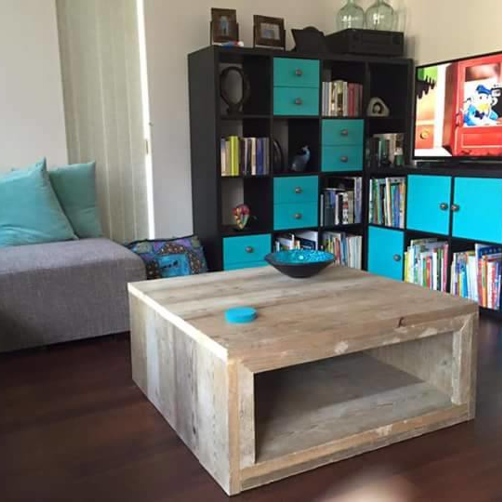 RdeB Salontafel 60/150x60x40 cm, Kubus model