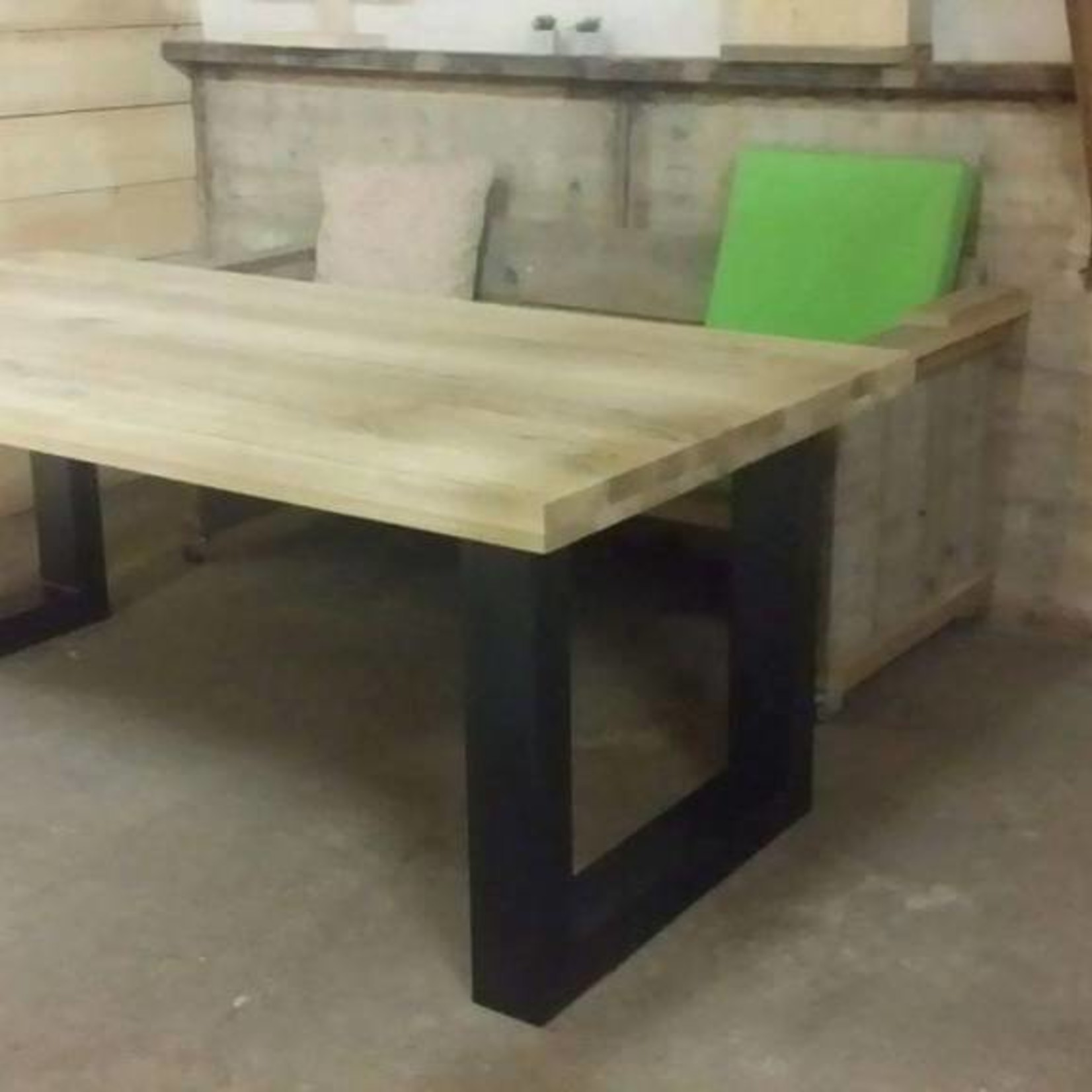 RdeB Houten U eetkamer tafel poten