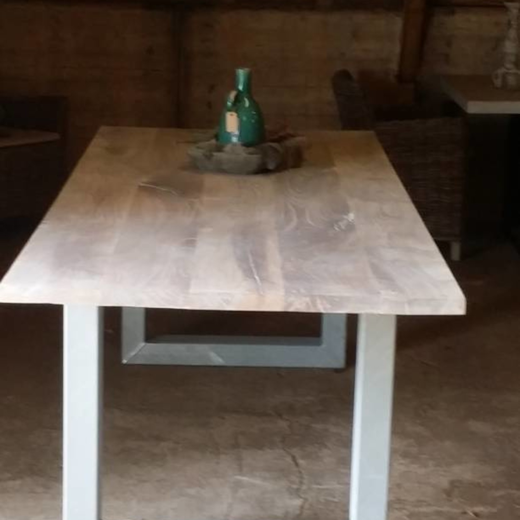 Robuust Tafelblad 90 cm breed tot 300 cm lang - ± 40mm - Eiken Massief
