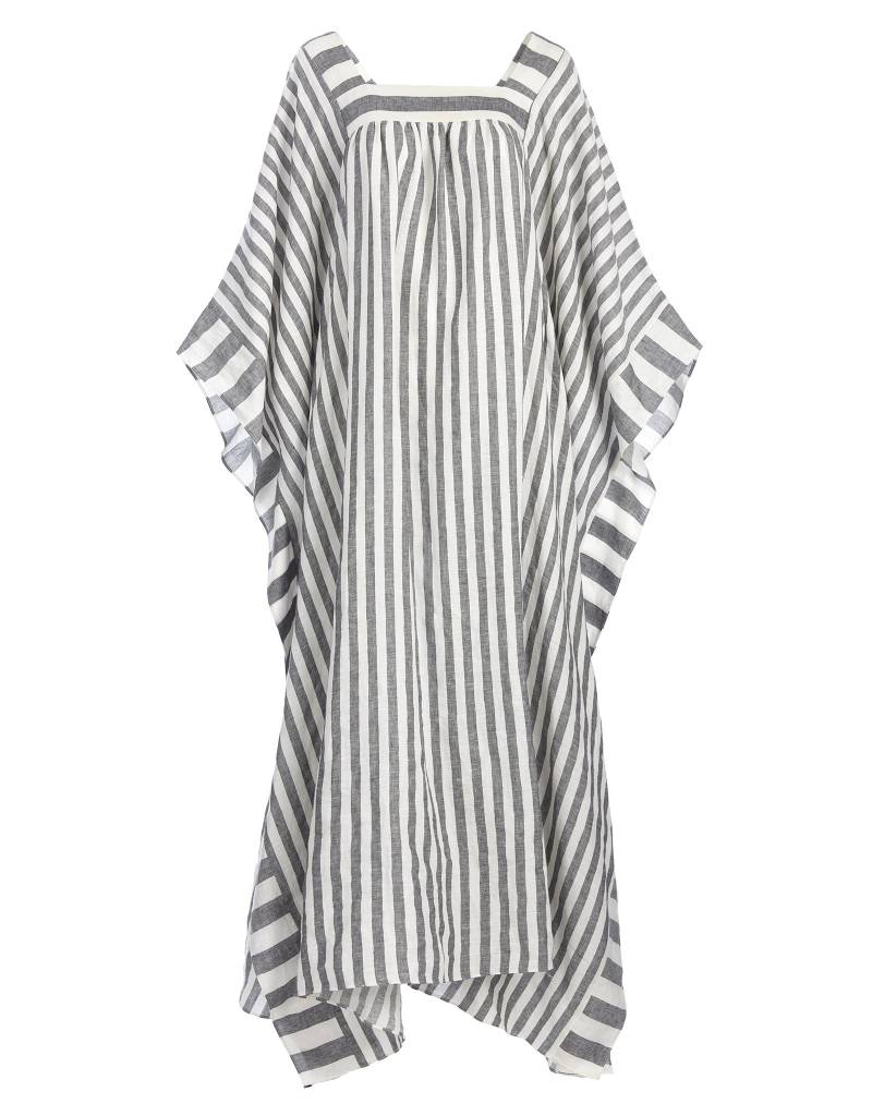 Striped Long Linen Dress