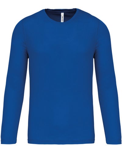 ProAct Heren sportshirt met  ronde hals en met lange mouw