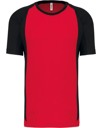 Kariban Sport Sportshirt 2-kleurig