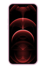 Nomfy Hoesje Geschikt voor iPhone 13 Mini Hoesje Siliconen Cover Case - Hoes Geschikt voor iPhone 13 Mini Hoes Back Case - Lila