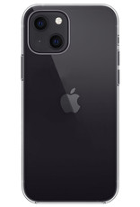 Nomfy Hoesje Geschikt voor iPhone 13 Mini Hoesje Siliconen Cover Case - Hoes Geschikt voor iPhone 13 Mini Hoes Back Case - Transparant