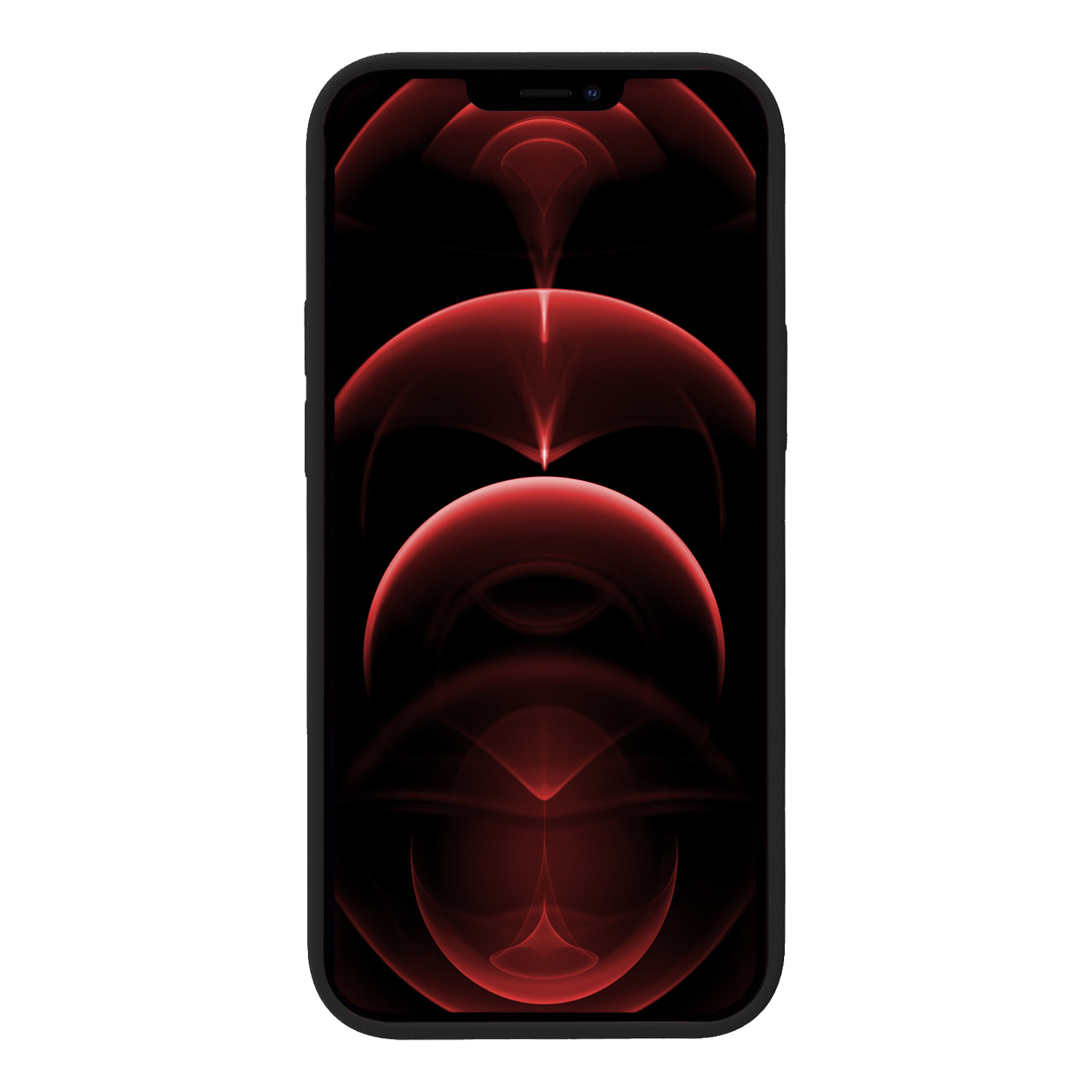 Nomfy Hoesje Geschikt voor iPhone 13 Mini Hoesje Siliconen Cover Case - Hoes Geschikt voor iPhone 13 Mini Hoes Back Case - Zwart