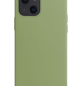 Nomfy Nomfy iPhone 13 Hoesje Siliconen - Groen