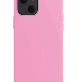 Nomfy Nomfy iPhone 13 Hoesje Siliconen - Lichtroze