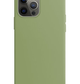 Nomfy Nomfy iPhone 13 Pro Hoesje Siliconen - Groen