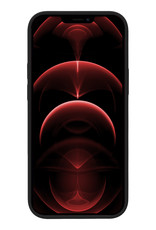 Nomfy Hoesje Geschikt voor iPhone 13 Pro Hoesje Siliconen Cover Case - Hoes Geschikt voor iPhone 13 Pro Hoes Back Case - Zwart