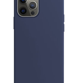 Nomfy Nomfy iPhone 13 Pro Max Hoesje Siliconen - Donkerblauw