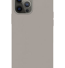 Nomfy Nomfy iPhone 13 Pro Max Hoesje Siliconen - Grijs