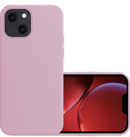 NoXx NoXx iPhone 13 Mini Hoesje Siliconen - Lila