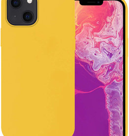 BASEY. BASEY. iPhone 13 Hoesje Siliconen - Geel