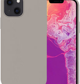 BASEY. BASEY. iPhone 13 Hoesje Siliconen - Grijs
