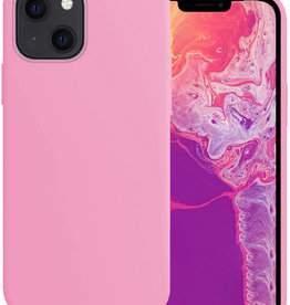 BASEY. BASEY. iPhone 13 Hoesje Siliconen - Lichtroze