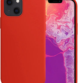 BASEY. BASEY. iPhone 13 Hoesje Siliconen - Rood
