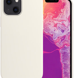BASEY. BASEY. iPhone 13 Hoesje Siliconen - Wit