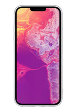 BASEY. Hoes Geschikt voor iPhone 13 Pro Max Hoesje Siliconen Back Cover Case Met Screenprotector - Hoesje Geschikt voor iPhone 13 Pro Max Hoes Cover Hoesje - Transparant