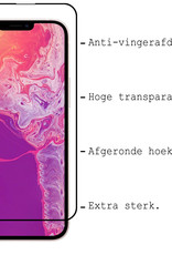 BASEY. Screenprotector Geschikt voor iPhone 13 Pro Screenprotector Beschermglas Full Cover - Screenprotector Geschikt voor iPhone 13 Pro Screen Protector Full Cover - 3 Stuks