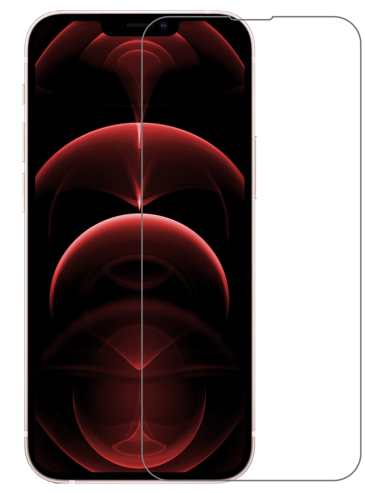 Nomfy iPhone 13 Pro Max Screenprotector Bescherm Glas - iPhone 13 Pro Max Screen Protector Tempered Glass Volledig