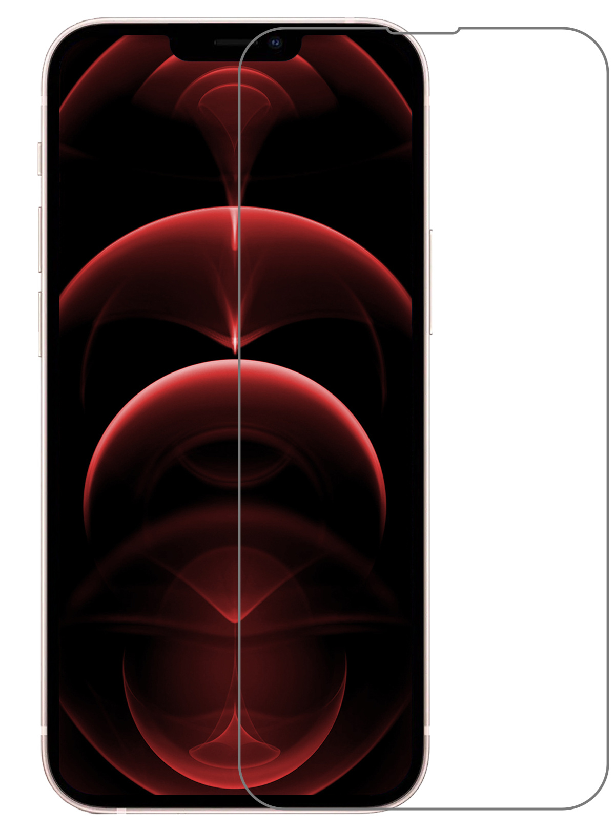 Nomfy Screenprotector Geschikt voor iPhone 13 Pro Max Screenprotector Bescherm Glas - Screenprotector Geschikt voor iPhone 13 Pro Max Screen Protector Tempered Glass Volledig