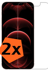 Nomfy Screenprotector Geschikt voor iPhone 13 Mini Screenprotector Bescherm Glas Tempered Glass - Screenprotector Geschikt voor iPhone 13 Mini Screen Protector - 2 PACK