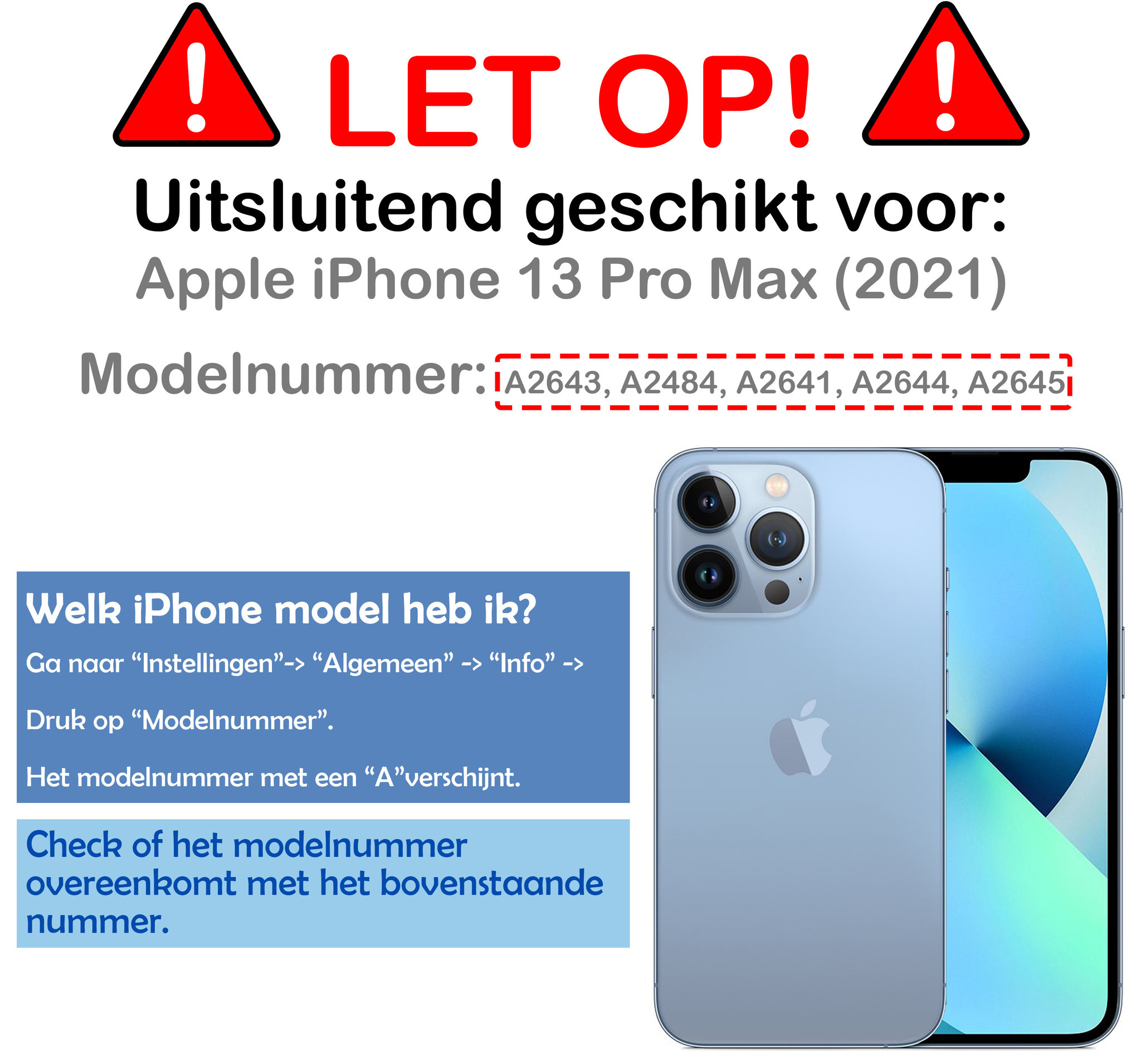 BASEY. Hoes Geschikt voor iPhone 13 Pro Max Hoesje Siliconen Back Cover Case - Hoesje Geschikt voor iPhone 13 Pro Max Hoes Cover Hoesje - Grijs - 2 Stuks