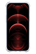 Nomfy iPhone 13 Pro Max Hoesje Shockproof Met Screenprotector - iPhone 13 Pro Max Screen Protector Volledig Tempered Glass - iPhone 13 Pro Max Transparant Transparant Shock Proof Met Beschermglas