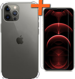 Nomfy Nomfy iPhone 13 Pro Max Hoesje Shockproof Met Screenprotector Met Dichte Notch