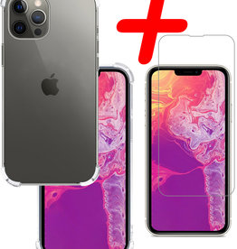 BASEY. BASEY. iPhone 13 Pro Max Hoesje Shockproof Met Screenprotector Met Dichte Notch