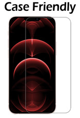 Nomfy Hoesje Geschikt voor iPhone 13 Mini Hoesje Siliconen Cover Case Met Screenprotector - Hoes Geschikt voor iPhone 13 Mini Hoes Back Case - Zwart